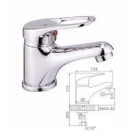 Смеситель для раковины Ledeme L1037