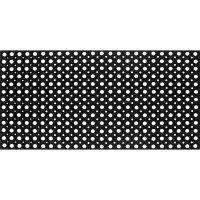 Коврик Flavio 50x100 см, резина, цвет чёрный