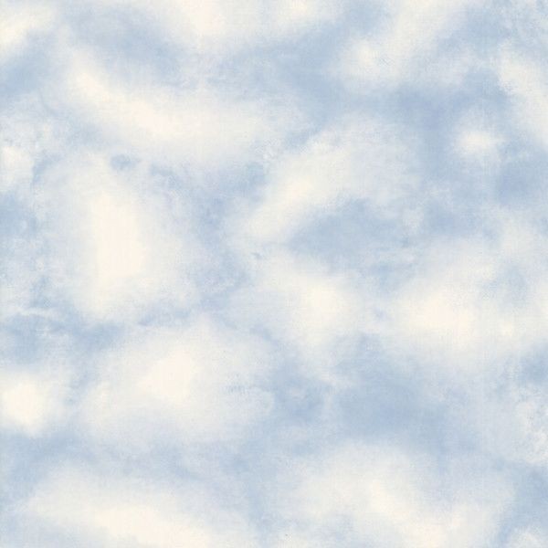 Обои бумажные York Wallcoverings Brothers&Sisters IV голубые BT2855 0.52 м