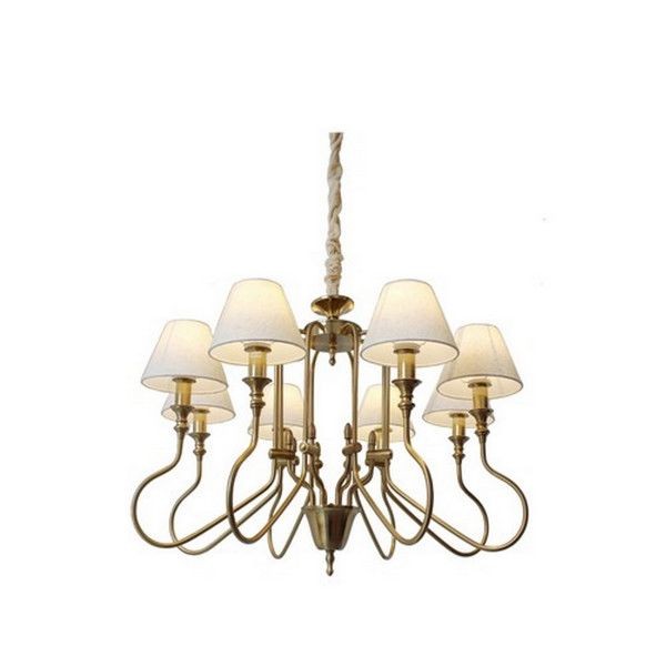 Люстра Arte Lamp Agio A6086LM-8PB E14 8 ламп