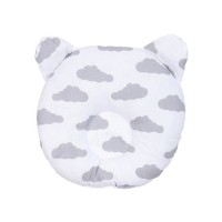 Подушка анатомическая AmaroBaby First Pillow Облака AMARO-40FP-OS, 22х22 см, холлофайбер