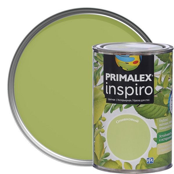 Краска Primalex Inspiro 1 л Оливковый
