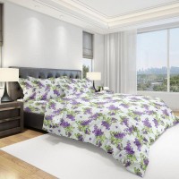 Комплект постельного белья полутораспальный Amore Mio Purple 18459, бязь