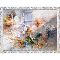 Картина на холсте "34;Дом в цветах "34; 80х60 см Willem Haenraets ХВ-х14