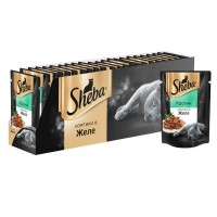 Влажный корм для кошек Sheba Ломтики в желе с кроликом, 24 шт по 85г