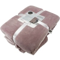 Плед Flamingo 200x220 см микрофибра цвет пыльная роза