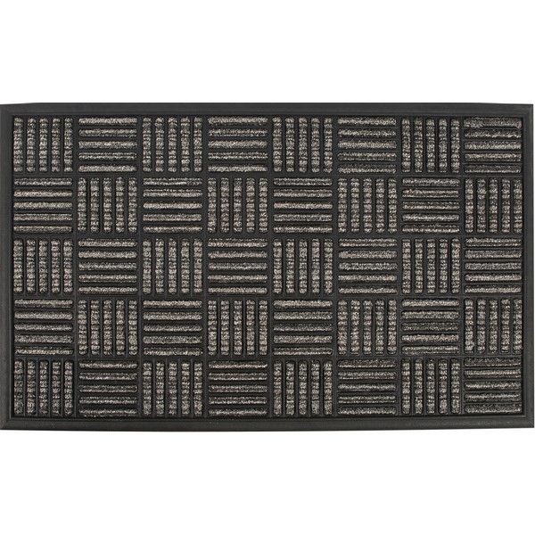Коврик Porto Parquet 45x75 см, цвет тёмно-серый