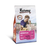 Сухой корм для собак средних и крупных пород с чувствительным пищеварением KARMY Sensitive Medium&Maxi Лосось 2 кг