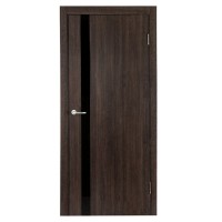 Дверь межкомнатная Мирра остеклённая Hardflex цвет дуб кастелло 80x200 см (с замком и петлями)