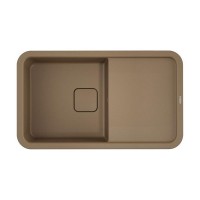 Кухонная мойка OMOIKIRI Tasogare 86-CA 86х51см искусственный гранит/карамель