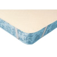 Наматрасник на резинке Just Sleep стеганый, 90х200, цвет бежевый