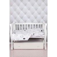 Комплект постельного белья AmaroBaby Baby Boom Овечки в кроватку, поплин 3 предмета