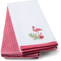 Набор кухонных полотенец TAC Flamingo, 2 шт