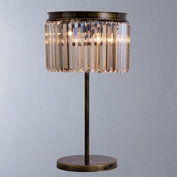 Лампа настольная DIVINARE Nova 3005/23 TL-3 цвет коричневый