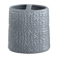 Стакан для зубных щёток Grey с разделителем