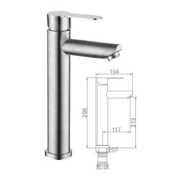 Смеситель для раковины Ledeme L71103