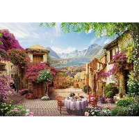 Фотообои DeliceDecor Старый дворик Ф 050 400х270 см