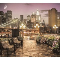 Фотообои DeliceDecor Лунный свет Ф 179 300х270 см