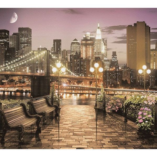 Фотообои DeliceDecor Лунный свет Ф 179 300х270 см