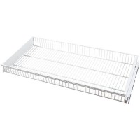Корзина выдвижная Титан-GS 85x440x863 мм цвет белый