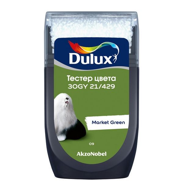 Тестер краски для стен Dulux 30GY 21/429 цвет зелёный 30 мл