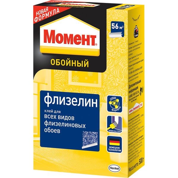 Клей для флизелиновых обоев Момент 1234786 56 м²