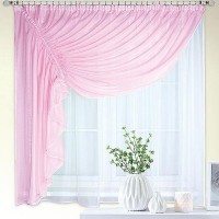 Штора для кухни левая Nivasan Ромео RM-l-10, 170х280 см
