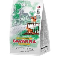 Сухой корм для кошек SAVARRA Adult Cat Hairball Утка и рис 2кг