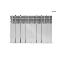 Радиатор биметаллический модель Konner 80/350 Bimetal, 12 секций