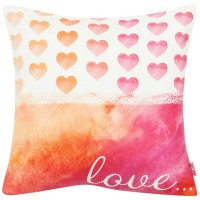 Декоративная наволочка Altali Summer love P702-2036/1, 43х43 см, велюр