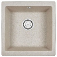 Кухонная мойка GRANULA кварцевая GR-4451 455*460 мм пирит