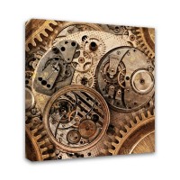Картина Симфония Часовой механизм 1-022, 30х30 см
