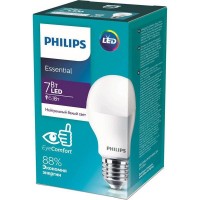 Лампа Philips Essential E27 7 Вт груша 680 Лм нейтральный