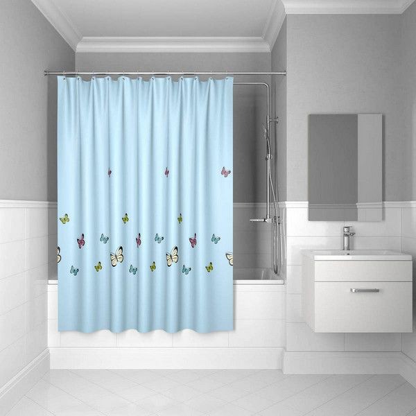 Шторка для ванной комнаты IDDIS Butterfly SCID031P
