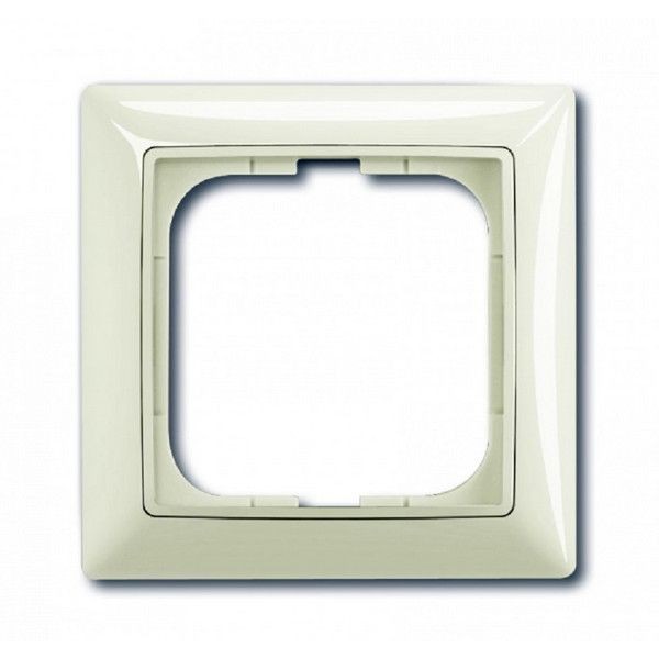 Рамка для розеток и выключателей ABB Basic 55 1 поста, цвет шале (белый)