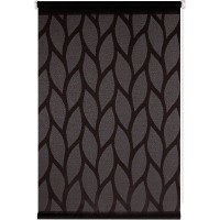 Штора рулонная Bella 100x160 см, цвет чёрный