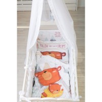 Комплект постельного белья Amarobaby Follow your dream AMARO-3007-СCFD, 7 предмета