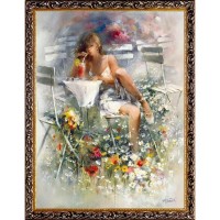 Картина Русская Коллекция Аперитив ХВ-х99, 68х88 см
