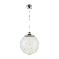 Подвесной светильник Freya Isabel FR6157-PL-24W-TR, LED теплый белый свет 11.50 м² цвет серебряный