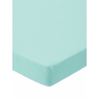 Простыня на резинке DeНАСТИЯ DeNastia X 180x200+25 см, голубая, B000014