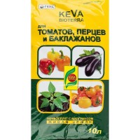 Грунт для томатов и перцев Keva Bioterra 10 л