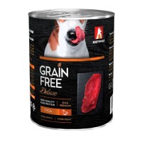 Влажный корм для собак ЗООГУРМАН «GRAIN FREE», Гусь, 350г