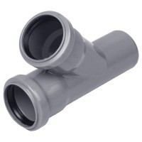 Тройник O 50x50/45° полипропилен