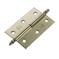 Петля мебельная карточная съёмная правая Amig 541, 60х40 мм, сталь, цвет золото