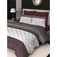 Комплект постельного белья полутораспальный Sorrento Deluxe Селестия 117070, сатин