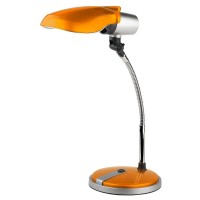 Лампа настольная рабочая Эра NE-301-E27-15W-OR C0044899 цвет оранжевый