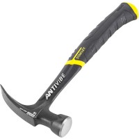 Молоток с прямым гвоздодером Stanley FatMax AntiVibe 450 г, композитная рукоятка
