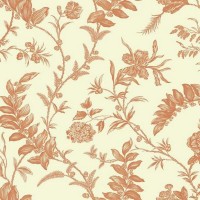 Обои бумажные York Wallcoverings Williamsburg желтые WM2520 0.68 м