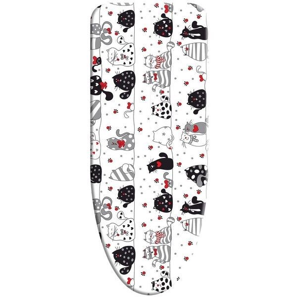 Чехол для гладильной доски A14555-XL-CR размер 145*55 см (XL), CATS RED