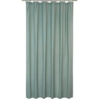 Штора на ленте Louni 200x280 см цвет серо-зелёный